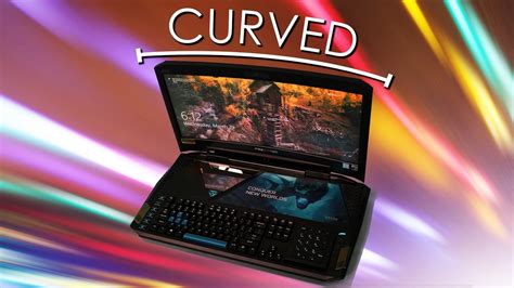 UNBELIEVABLE CURVED SCREEN GAMING LAPTOP - Predator 21x Review - YouTube