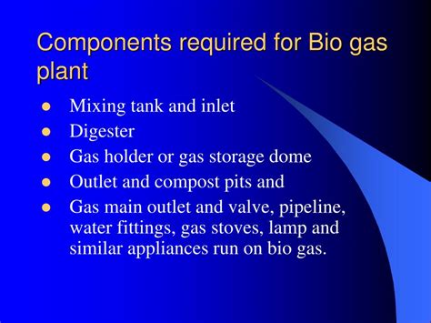 PPT - Gobar Gas Plant construction PowerPoint Presentation, free ...