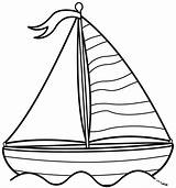 Sailboat coloring page  ColouringPages sketch template