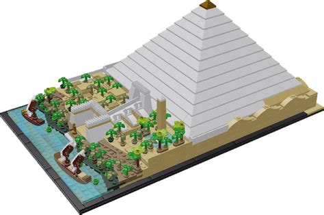 LEGO MOC The Great Pyramid of Giza by jerome1234 | Rebrickable - Build ...