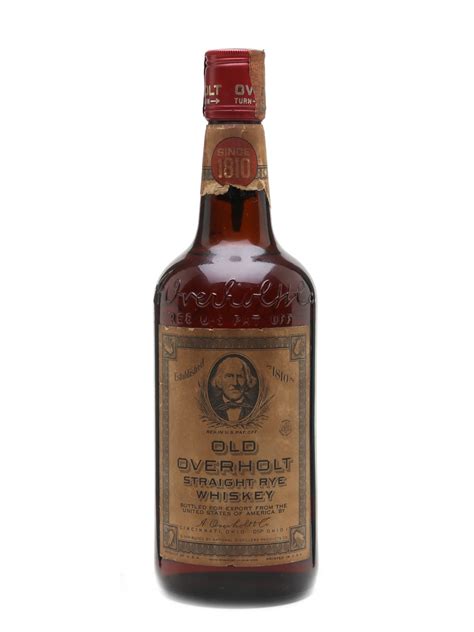 Old Overholt Straight Rye Whisky - Lot 13546 - Whisky.Auction | Whisky & Fine Spirits Online ...