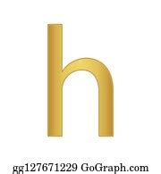 61 Small Gold Letter Of Alphabet Vector Clip Art | Royalty Free - GoGraph