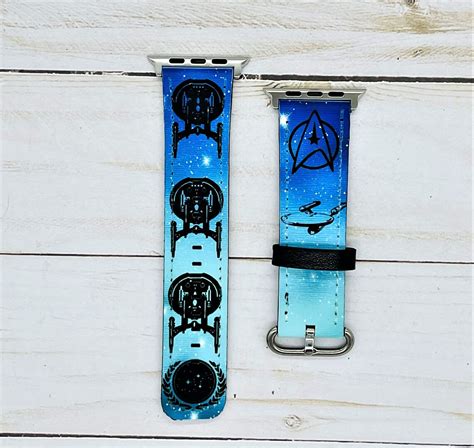 Star Trek Watchband made to fit Apple / Samsung / Versa 3 / | Etsy