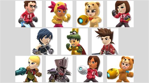 New Mii Fighter Costume DLC Available Next Year in Super Smash Bros. Ultimate - Twinfinite