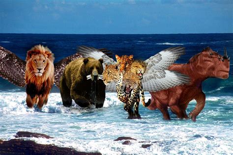 Daniel’s Vision of The Four Great Beasts