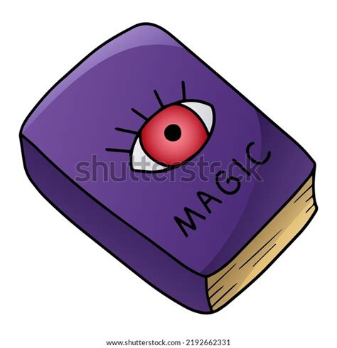 Magic Book Cartoon Illustration Isolated On Stock Vector (Royalty Free) 2192662331 | Shutterstock