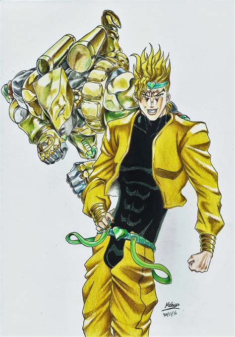 Dio and Za Warudo from Stardust Crusaders by MebiusHikari on DeviantArt