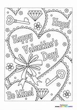 Valentines cards  Coloring Pages For Kids Free And Easy Print sketch template