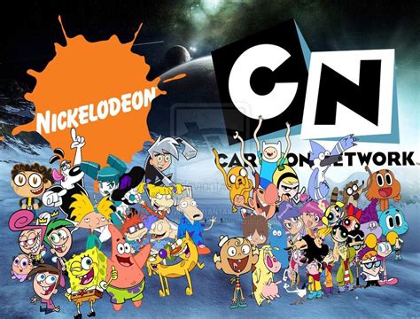 Nickeloden Vs. Cartoon Network | Cartoon Amino