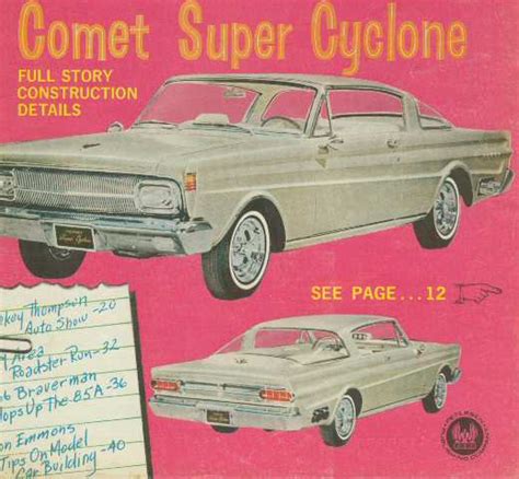 1964 Mercury Comet Super Cyclone - Concepts