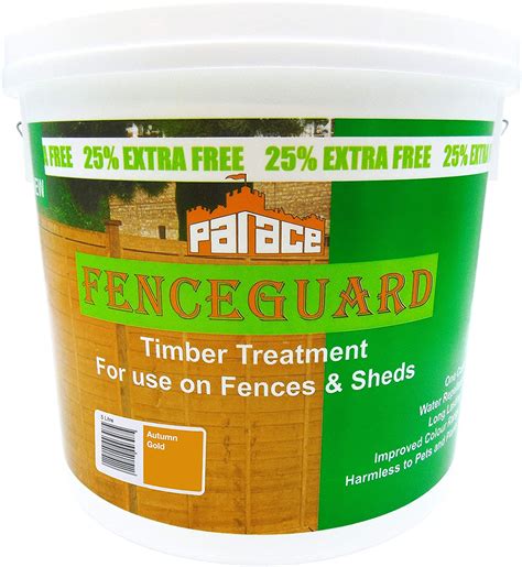 Fenceguard Autumn Gold Fence Paint 5 Litre - 1st Class Supplier of Landscaping , Building and ...