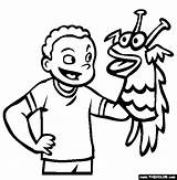 Jeffy Puppet Coloring Pages sketch template