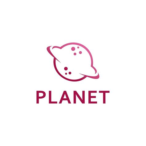 Planet Logo Design Vector Illustration 12253261 Vector Art at Vecteezy