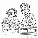 Hospital Coloring Pages  Free & Printable sketch template
