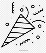 Confetti Coloring Pages sketch template