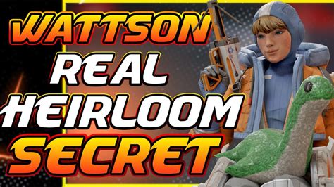 Wattson Heirloom Lore EXPLAINED 😥 - Apex Legends - YouTube