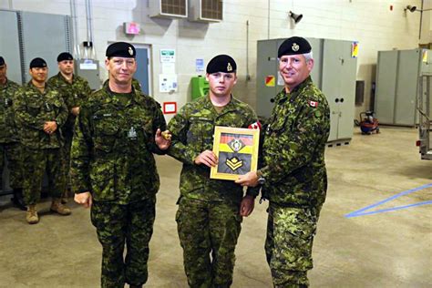 BCD Promoted by Commandant of the Royal Canadian Armoured Corps Schools (RCACS) - BCD