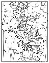 Avengers Infinity Gauntlet Coloring Pages 20 Thanos sketch template