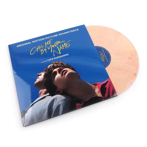 Call Me By Your Name: Call Me By Your Name Soundtrack (Music On Vinyl 180g, Peach Colored Vinyl ...