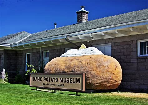 El museo de la patata en Idaho