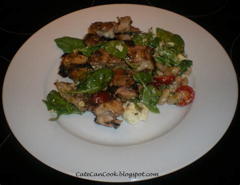 Cate Can Cook, So Can You!!: Balsamic Chicken and White Bean Salad