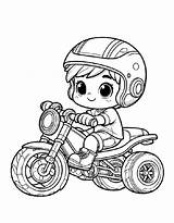 Motorcycle Coloring Pages Free Printable PDF sketch template