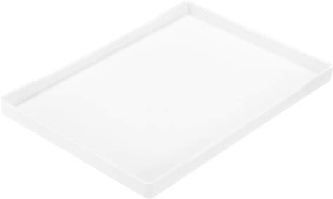 Amazon.com: uxcell Serving Tray Small White Mini Tray 6" x 9" Plastic ...