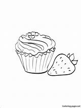 Muffin Coloring Page At GetColoringscom  Free Printable Colorings sketch template