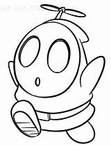 Shy Guys From Mario Coloring Page  Free Printable Pages For Kids sketch template