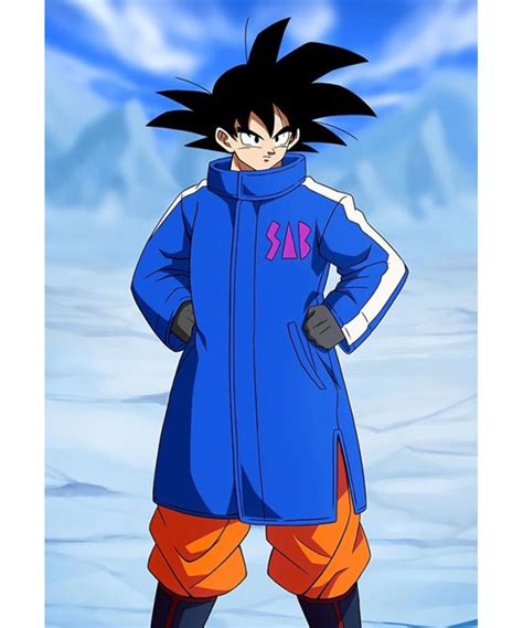 Dragon Ball Z Goku Sab Blue Jacket | Goku Blue Leather Jacket