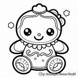 Gingerbread Coloring Pages  Free & Printable sketch template