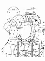 Barbie coloring pages Print For Girls  WONDER DAY — Coloring sketch template