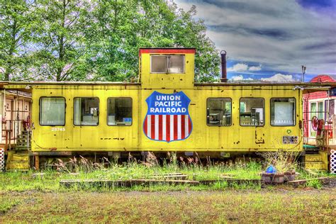 Union Pacific Caboose Photograph by Richard J Cassato - Pixels