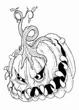 Scary Monster Coloring Pages At GetColoringscom  Free Printable sketch template