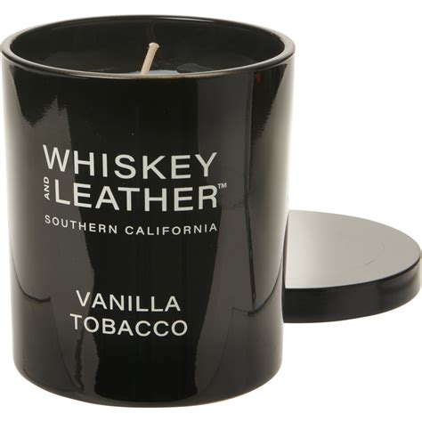 Whiskey and Leather 11.5 oz. Vanilla Tobacco Wax Candle - Save 33%