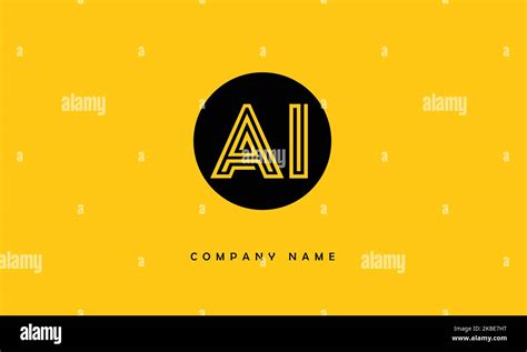 AI, IA Abstract Letters Logo Monogram Stock Vector Image & Art - Alamy