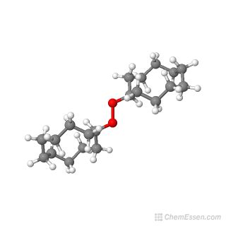 (cyclodecylperoxy)cyclodecane Structure - C20H38O2 - Over 100 million ...