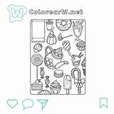 Brownies Coloring Pages sketch template