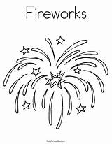 Fireworks Coloring Page  Twisty Noodle sketch template