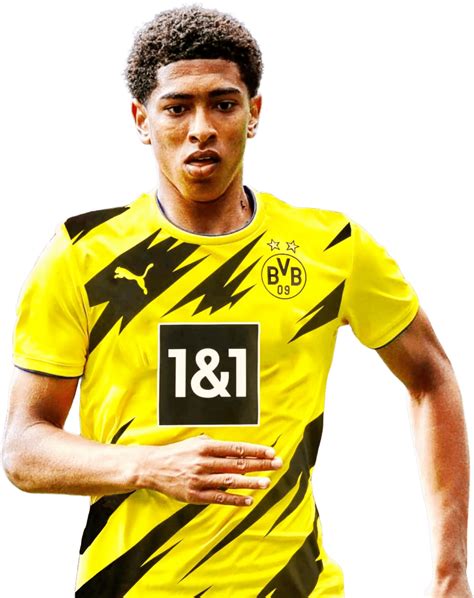 Jude Bellingham Borussia Dortmund football render - FootyRenders