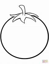 Tomato Coloring Pages sketch template