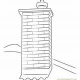 Chimney Coloring Pages For Kids Printable Free Download  sketch template