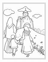 Greek Orthodox Saints Coloring Pages sketch template