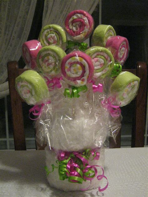 Baby "Candy Bouquet" for a baby shower. Made by A. Watson. | Baby candy, Party time, Candy bouquet