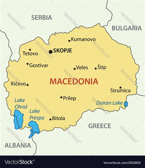 Republic Of Macedonia Map Cities And Towns Map | Hot Sex Picture