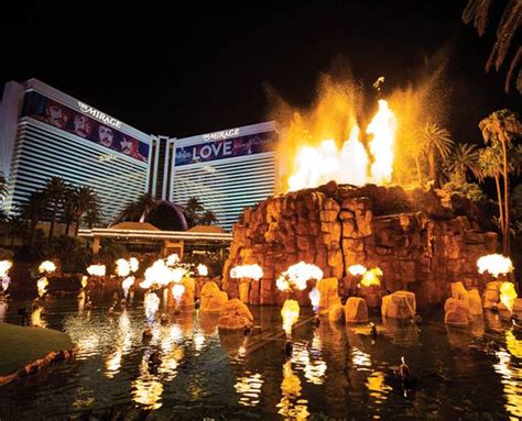 The Mirage volcano is a fiery attraction on the Las Vegas Strip - Las Vegas Magazine