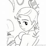 Arrietty Coloring Pages sketch template