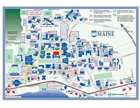 Umaine Campus Map - CYNDIIMENNA