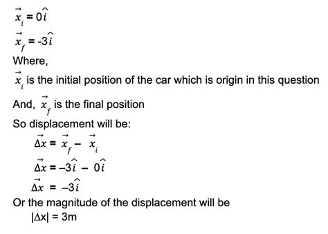 Displacement formula: Derivation and examples - Science Query