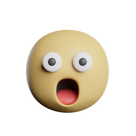 Emoticon Surprised Face 9665368 PNG